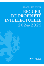 Couverture – Recueil de Propriété intellectuelle
