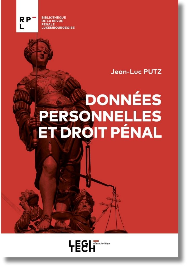 Couverture – Données personnelles et droit pénal